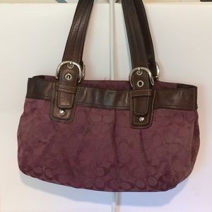 Coach 13742 Purse burgundy